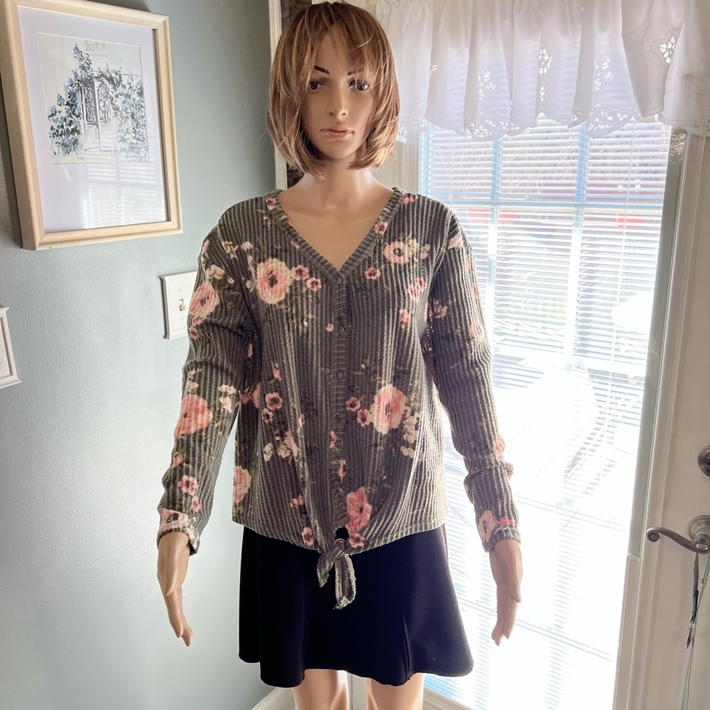 Belle‎ Tweed Shirt SZ LG